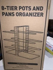 8-Tier Pots And Pans Organizer