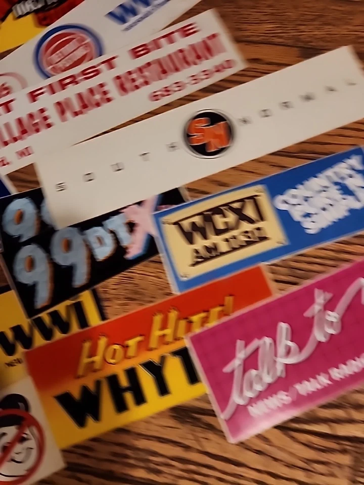 24 pegatinas vintage de Detroit Bummper Foto 4 de 4