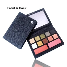 Lancome Eye Shadow and Blush Powder Makeup 12-pc Palette 0.56oz/16g - GLOW - New