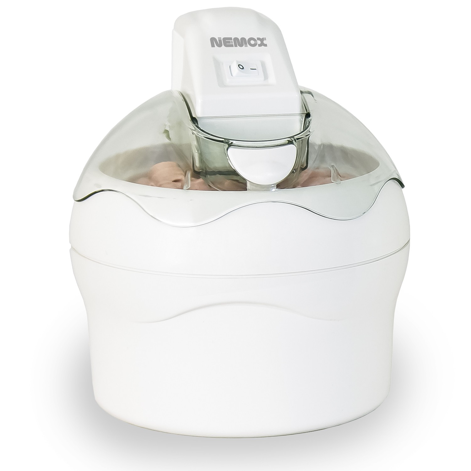 Sorbetière Nemox 1,1L 15W blanche 34300260 pour glaces maison