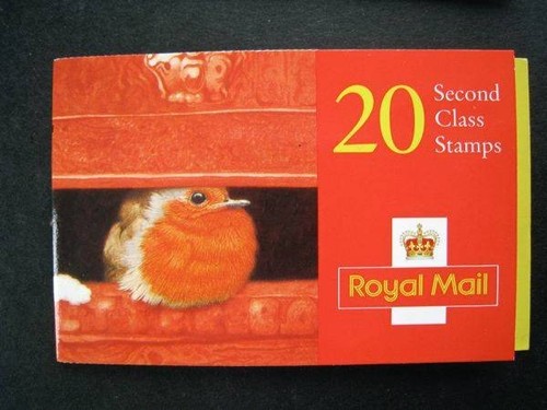QEII 1995 20x2nd/19p xmas booklet, fine as issued. Sg.LX10