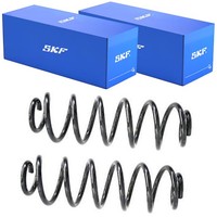 2X SKF Fahrwerksfedern Federn Hinten Passend FüR Skoda Octavia VW Beetle Golf