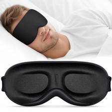 Sleep Mask for Men Women 100 Blackout Eye Masks for Sleep 3D Soft FREE delivery