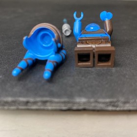 LEGO&reg; Aayla Secura Minifig sw0833 Star Wars Blue Twilek Jedi Pink Lips 75182