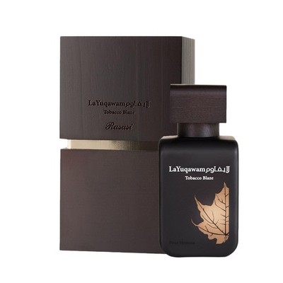 Rasasi Layuqawam Tobacco Blaze EDP 2.5 oz Men s Bold Long-Lasting Cologne