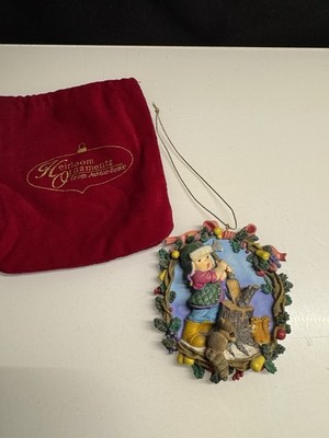 Ashton Drake Heirloom Ornament Chrismas in the woods