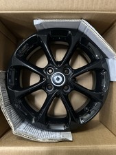 Set 4 Cerchi Smart Fortwo 453 15" ORIGINALI - Nero Lucido Gloss Black 🖤