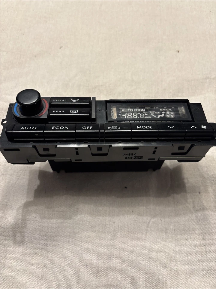 Climatizadores digitales Infiniti QX4 2001-2003 (OEM) 27500-4W301 Foto 2 de 4