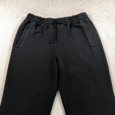 Aime Leon Dore Sweatpants Mens Medium Black Terry Elastic Waist Drawstring