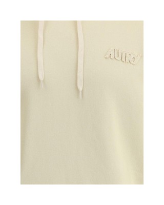Autry Medalist Hoodie Cream Men Sweaters