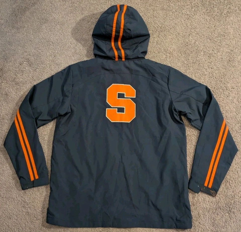 Colosseum Syracuse Orange Full Zip Windbreaker Jacket Men's Medium - Image 2 of 4