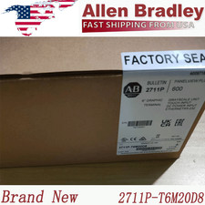 1PC 2711P-T6M20D8 PanelView Plus 600 New Surplus Box 2711PT6M20D8 Free Shipping