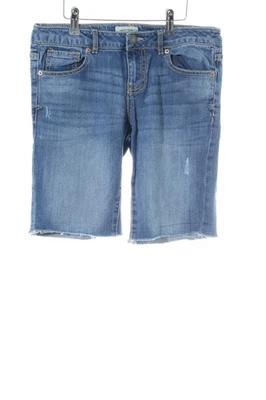 AEROPOSTALE Bermuda Dames Pantalon T EU 36 bleu style décontracté - Photo 1/4