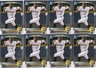 2025 Bowman Chrome Baseball 13 Card Konnor Griffin Chrome Prospect Lot