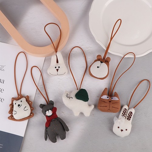 Cute Animal Pendants Handmade Key Chain Decorative Bag Charm Lanyard Toy* - Picture 5 of 19