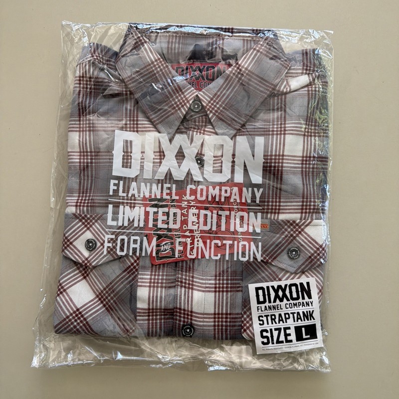 Dixxon Flannel “The Straptank” Men’s Large Brand New Sold Out Rare!!