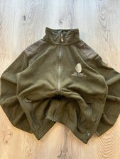 Woman?s L khaki fjallraven zip up fleece