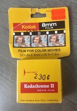 Vintage Kodachrome II Color Movie Film Daylight For 8mm Cameras EXP 1975 25FT