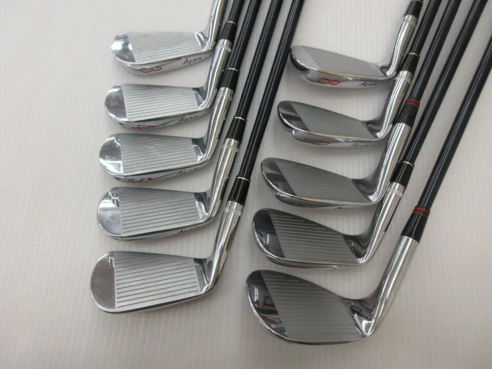 Ben Hogan Apex Forged Iron Set 10pcs 3-9-P-A-S Original Carbon 280cpm Flex 3 - Image 4 of 4
