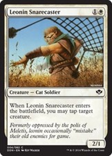 Leonin Snarecaster 004/082 Near Mint DDN Duel Decks: Speed vs. Cunning MTG Magic