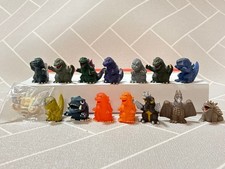 Godzilla Sofubi Mini Figures Lot Exclusive 15 Piece Set Toho Kaiju Collection