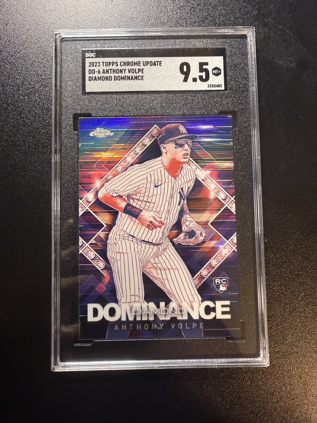 2023 TOPPS CHROME UPDATE DD-6 ANTHONEY VOLPE DIAMOND DOMINANCE