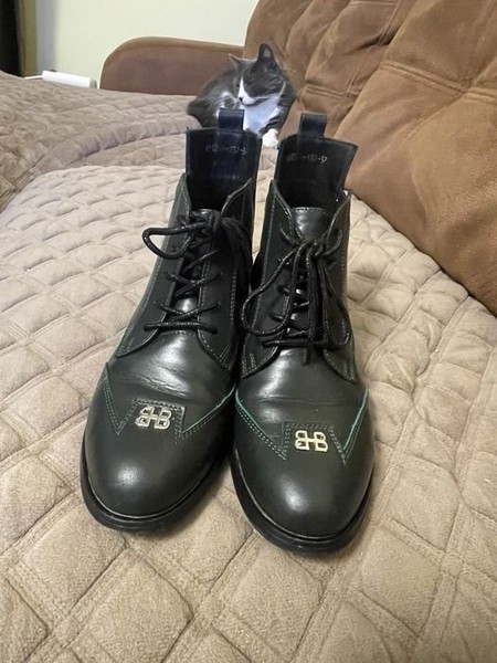 Women Baldinini Boots Dark Green 37