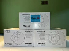 Brand New Klipsch PRO-180RPC LCR In-Ceiling X 3 Speakers