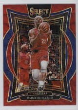 2024-25 Panini Select Concourse Red Wave Prizm Jimmy Butler III #34 1i7s