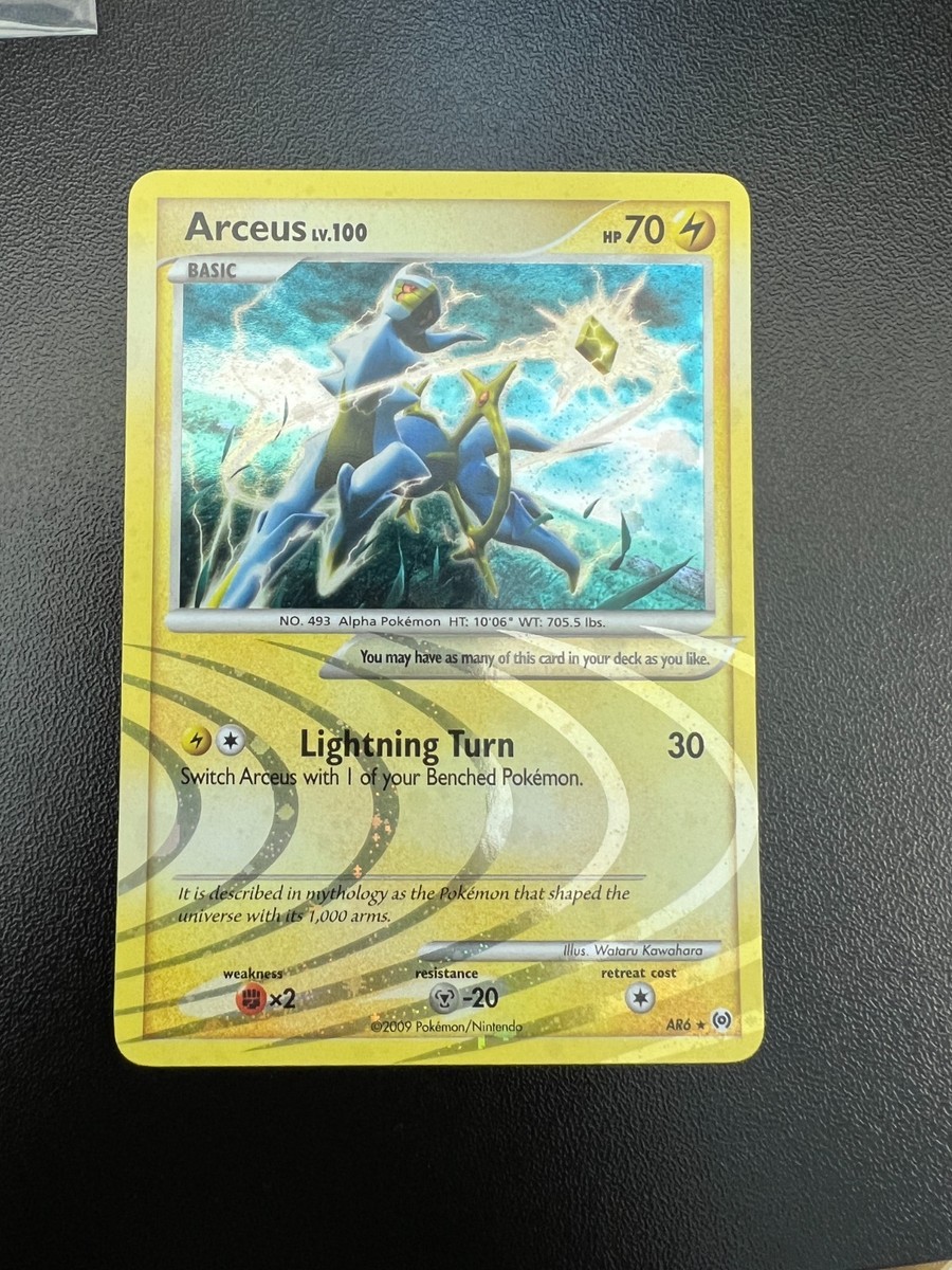 Pokemon COMPLETE Arceus Lv 100 AR1-AR9 NM/LP!! | eBay