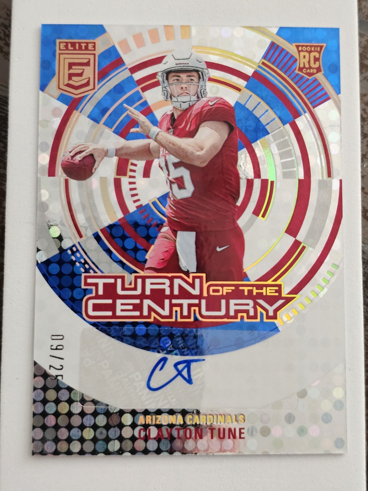 Clayton Tune Panini Donruss Elite Turn of the Century Autograph #TCCTU Base