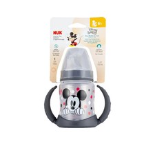 NEW NUK Disney Baby Mickey Mouse Learner Cup, 5oz, 6 Months, Soft Spout 70186