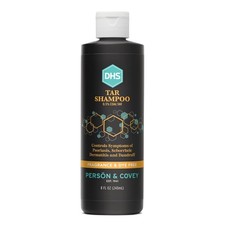 DHS Coal Tar Shampoo for Dandruff, Seborrheic Dermatitis  Psoriasis - 8 oz