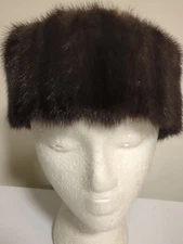 NEW REAL MINK  HEADBAND BROWN MINK   Made in USA