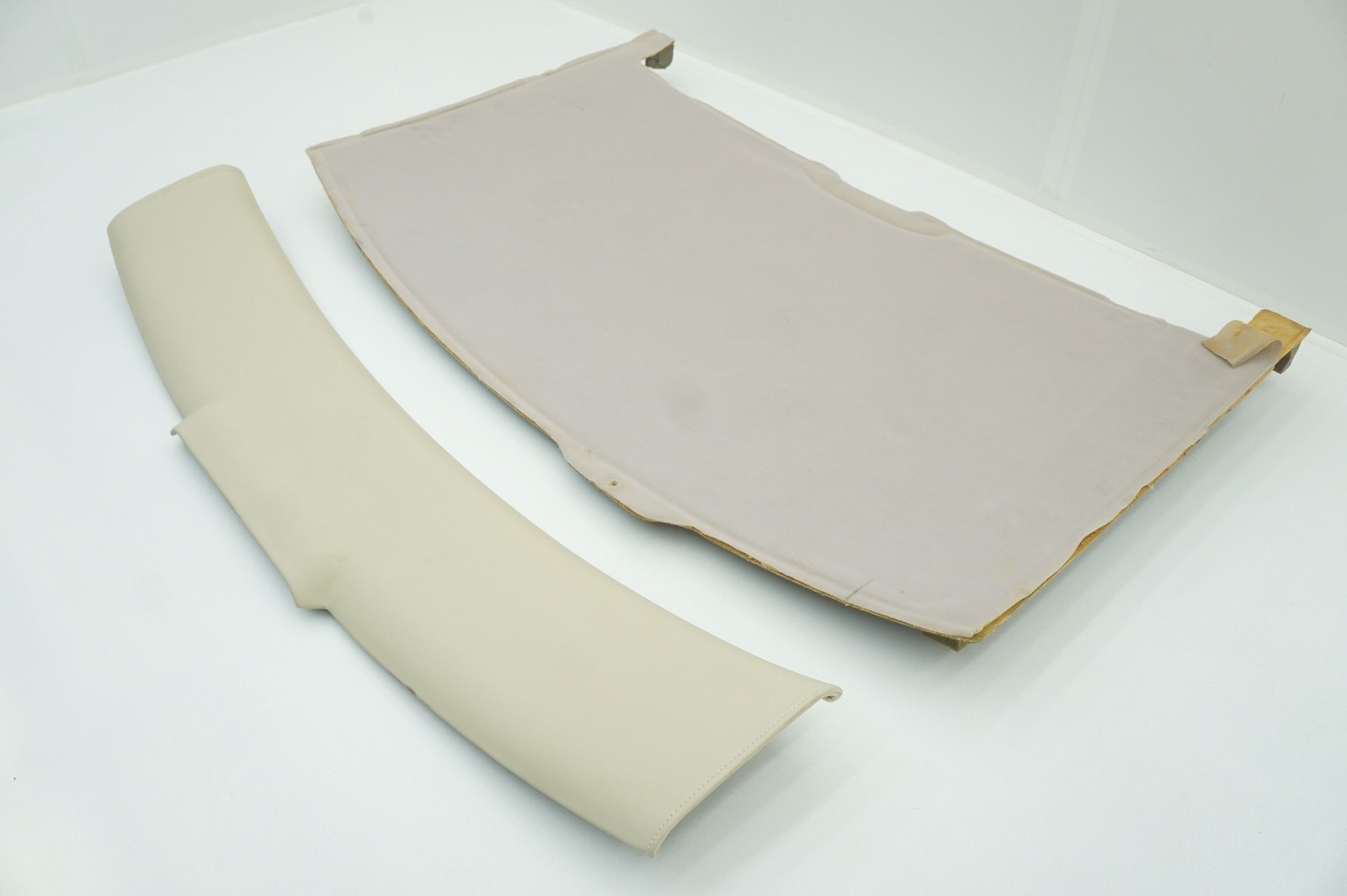 Set 2 Rear Headliner Tan Leather OEM 51436959997 Rolls Royce Phantom Vii 2006