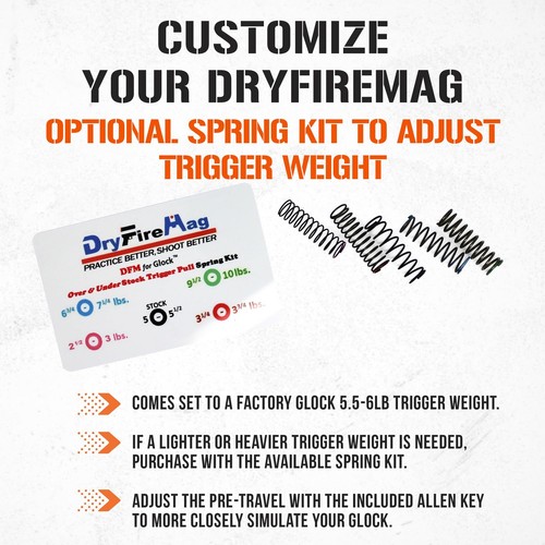 Dry Fire Training Compatible with G17, 19, 22, 23, 26, 27, 31, 32, 33, 34, 35... - Picture 6 of 8