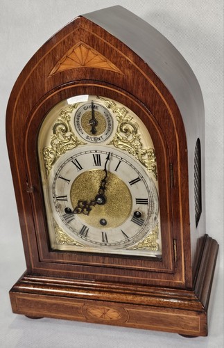 Reloj Junghans Westminster Alemán Timbre Soporte 5 Gongs - Imagen 9 de 23