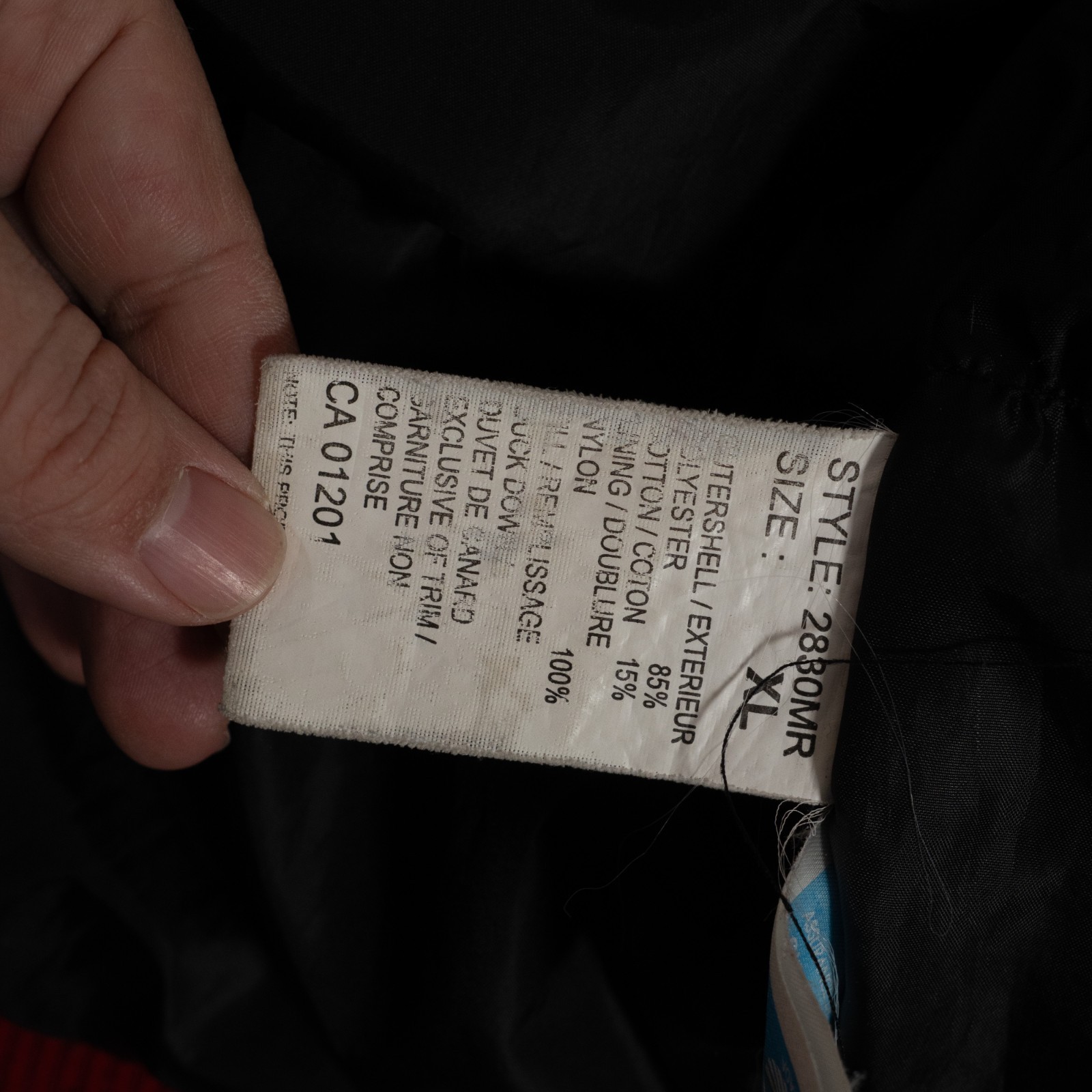 Canada Goose Jacket Mens XL Red Chilliwack Bomber Duck Down Fur thumbnail 6