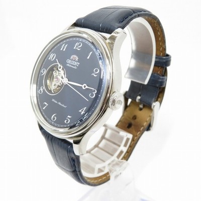 ORIENT Bambino Open Heart Automatic Wristwatch Classic Authentic 42mm Mens