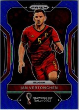 2022 Panini Prizm World Cup Qatar - Jan Vertonghen #17 Blue Prizm /299