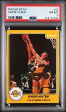 1983-84 STAR #20 SWEN NATER PSA 8