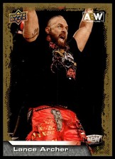 2022 Upper Deck AEW Lance Archer #34 Gold