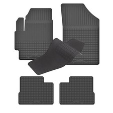 Universelle Fußmatten Gummimatten mit Tunnelmatte für Subaru Justy 2003 - 2007