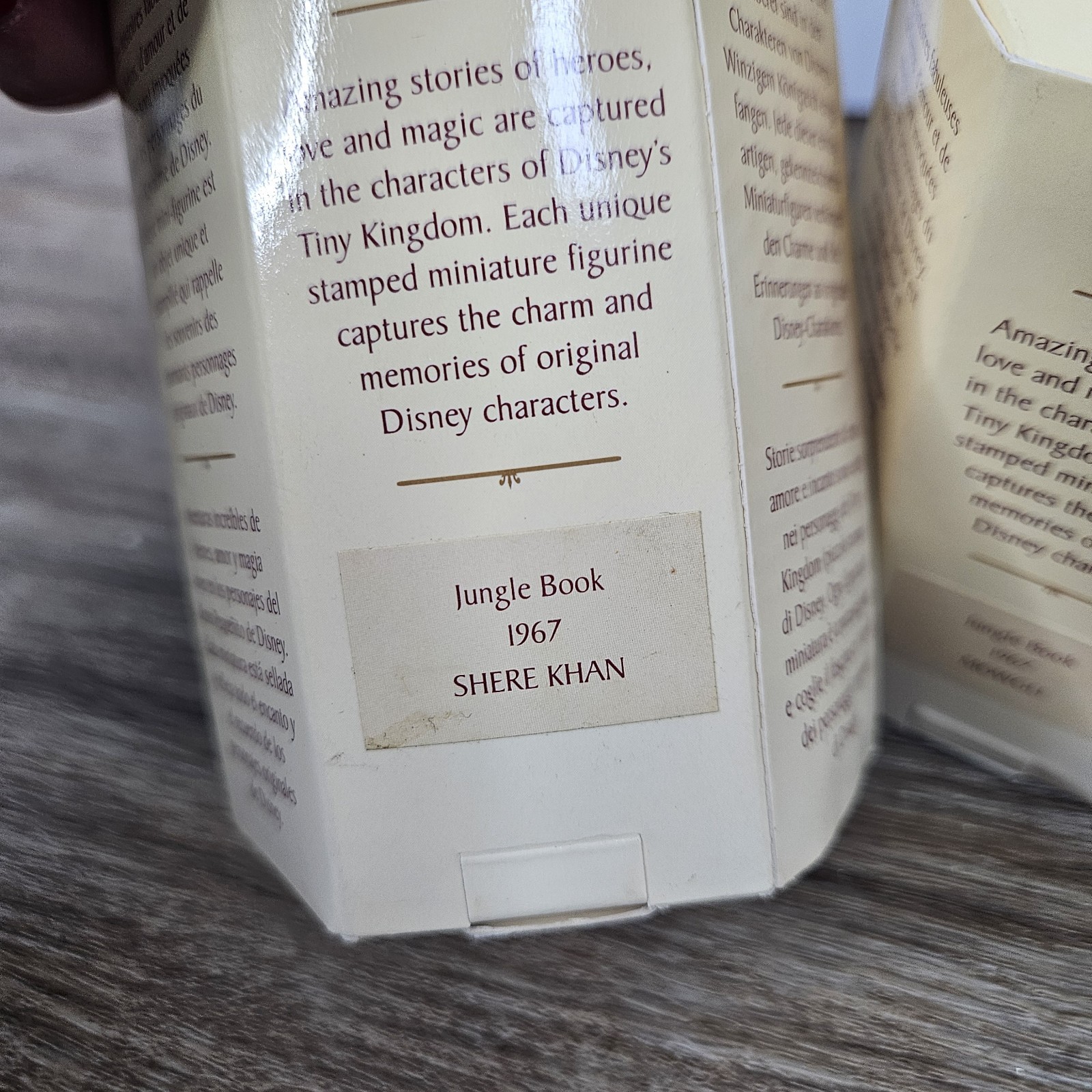 Disney Store Tiny Kingdon COMPLETE SET OF 6 Jungle Book Figures NIB