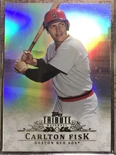 2013 Topps Tribute Carlton Fisk #15 HOF
