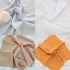 From Italy Wide Linen fabric, 120" wide, lightweight, 153g/sqm, delicate