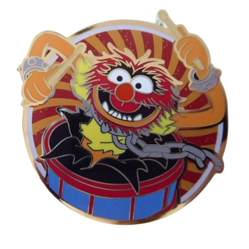 Disney Trading Pin 180537 Animal Playing The Batterie - Muppets Rond Portraits