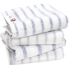 Imabari Face Towels Set of 4 , Soft, Quick Dry, 100 Cotton, Japan JP