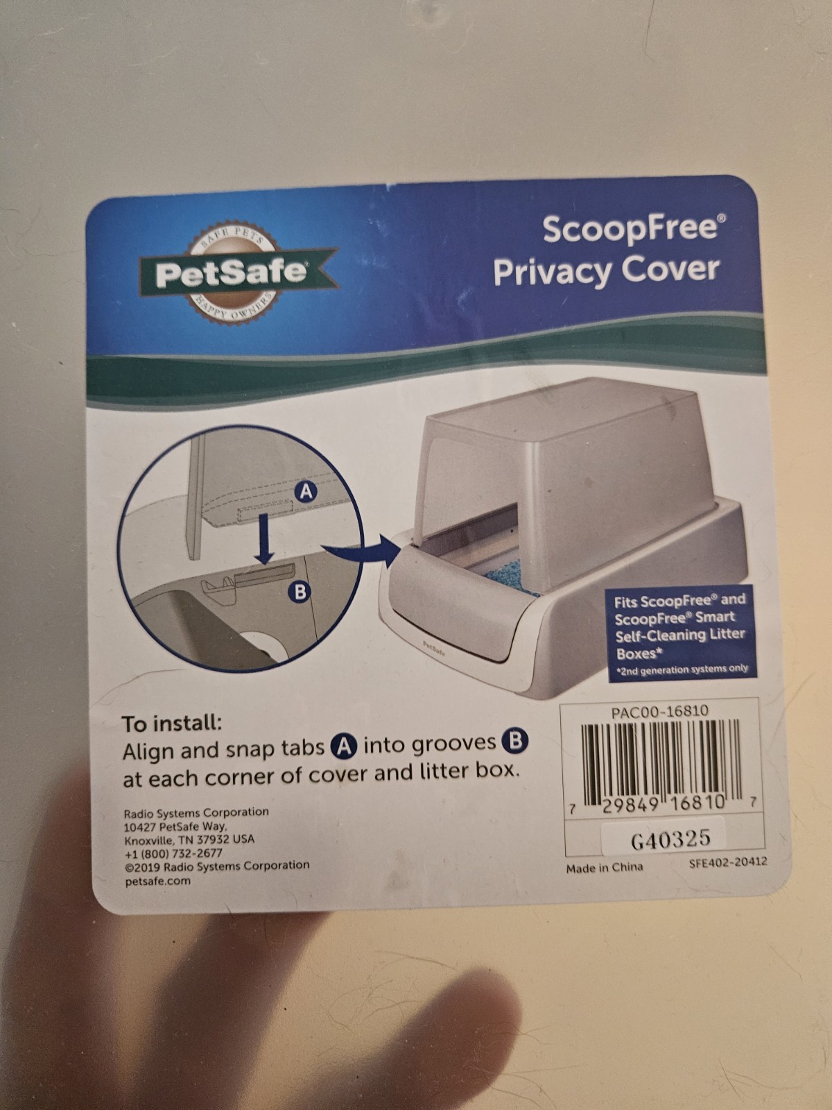 Privacy Hood, Cover Works With Second Generation