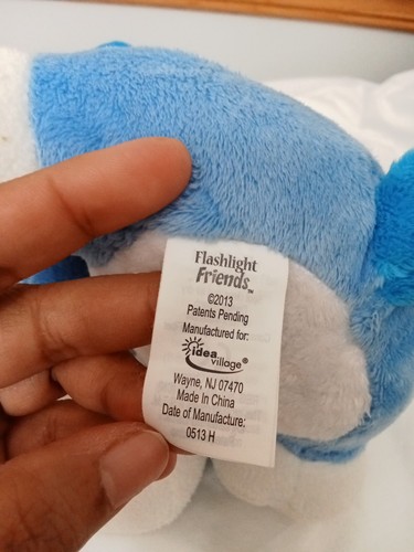 Flashlight Friends Blue Puppy Dog Nightlight - Picture 10 of 12